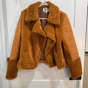 Etcetera Camel Teddy Jacket